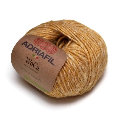 WOCA ADRIAFIL 81 Merino-Hanf Wolle Strickwolle Hanfgarn Strickgarn Merinowolle - Bild 1 von 4
