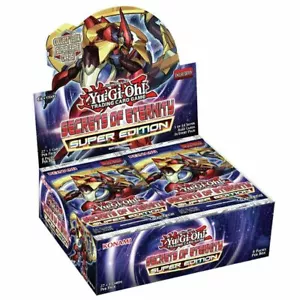 Secrets of Eternity Super Edition Yugioh Cards Booster Pack Box Sealed ENG SECE - Picture 1 of 2