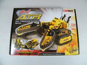 OWIKIT 3 IN 1 ATR ALL TERRAIN ROBOT, OWI 536, NEW! FACTORY SEALED - Picture 1 of 12