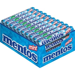 40 Rollen a 38g | Mentos Mint | Kaubonbons - Bild 1 von 1