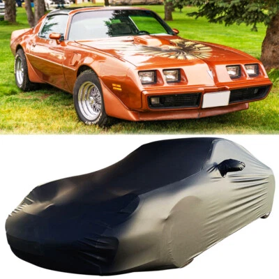 Car Cover Outdoor Snow Rain UV Waterproof Potection For Pontiac Firebird 2-Door - Image 1 of 4