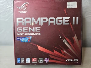 NEU Rampage II Gene LGA 1366 Mainboard "SIEHE FOTOS/BESCHREIBUNG" - Bild 1 von 9