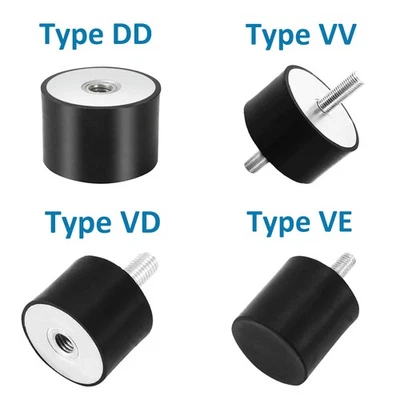 Gummipuffer Schwingungsdämpfer Gummilager Typ VV & VD & VE & DD  - Bild 1 von 3