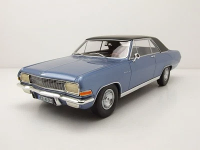 Opel Diplomat A Coupé 1965 - 1967 Bleu Métallique Noir Modèle Réduit 1:18 Schuco - Photo 1/4