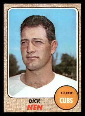 1968 Topps #591 Dick Nen - Image 1 of 2