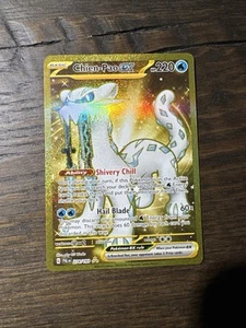 Chief-Pao EX 274/193 MINT Gold Full Art S & V Paldea Evolved Pokemon Card TCG - Picture 1 of 5