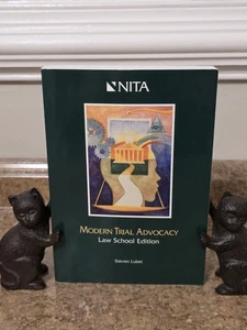Modern Trial Advocacy : Law School Edition by Steven Lubet Very Good - Foto 1 di 14