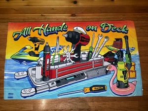 Toalla de playa Snap On Tools 2019 edición limitada toalla algodón extra grande 60 X 34 - Imagen 1 de 7