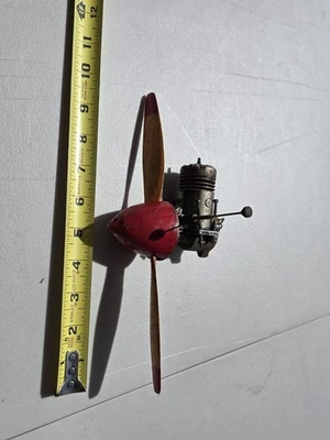 Vtg Fox Engineering 35 Stunt RC Airplane Plane Engine Free Flight Untested READ - Image 1 of 4