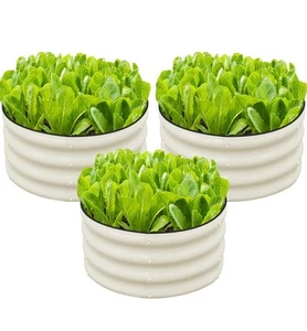3 Pcs 2x2x1ft Round Galvanized Raised Garden Bed Kit Outdoor, Metal Planter B... - Picture 1 of 6