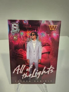 2024 Spectra - All of the Lights Insert - Jayden Daniels SSP - Picture 1 of 6
