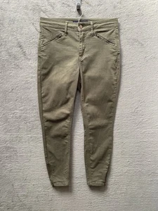 Boden Jeans Biker Super Skinny UK 10 Khaki Green Womens - Picture 1 of 9