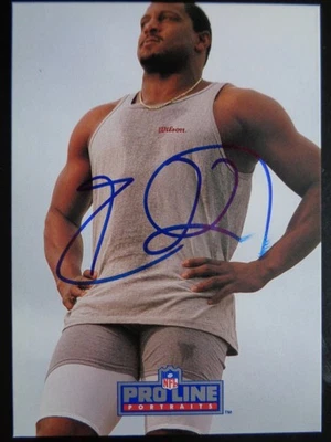 Eugene Lockhart #175 1991 Pro Line Portraits New England Patriots Football - Image 1 of 2