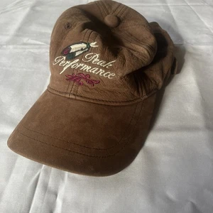 PEAK Performance Baseball Cap  Nubukleder  Braun Promotion Cap - Bild 1 von 4