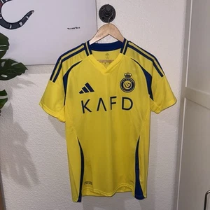 Adidas 2024-25 Al Nassr Cristiano Ronaldo #7 Home Jersey Uomo Taglia Media - Foto 1 di 6