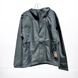 🌻NEW w/tags The North Face Dark Heathered Grey Venture II Raincoat Size Large - Picture 1 of 8