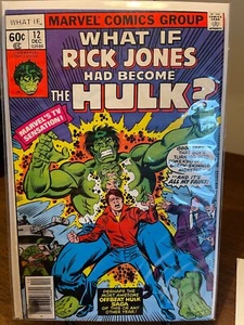 Marvel What If #12 Rick Jones Had Become The Hulk? - Marvel 1978 - Picture 1 of 1