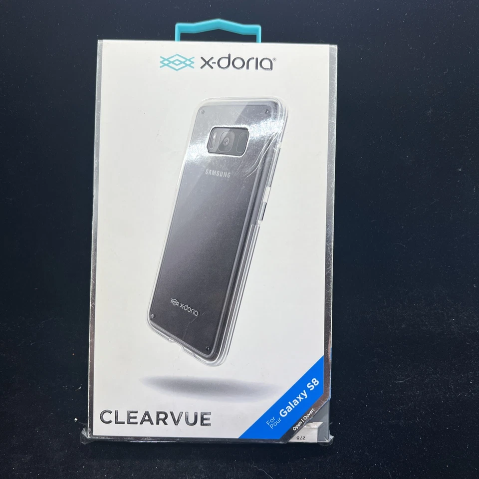 Funda Transparente X-doria Clearvue Para Samsung Galaxy S8 Nueva Foto 1 de 4