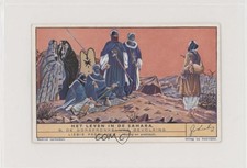 1940s Liebig Life in the Sahara Dutch De Oorspronkelijke Bevolking #3 z6d