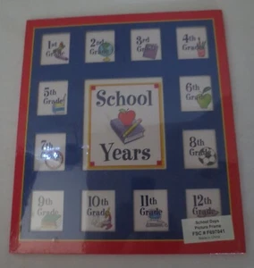 Publications International Ltd. School Years cardboard picture frame (NIP) - Picture 1 of 3