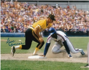 GENE TENACE PITTSBURGH PIRATES ACTION SIGNED 8x10 - Picture 1 of 1