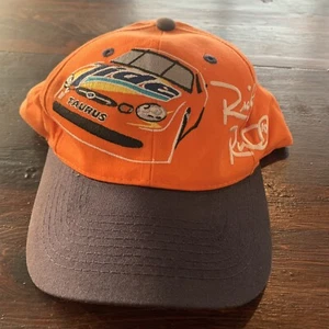 Vintage RICKY RUDD Mütze Orange Tide Taurus verstellbar Baseball Cap - Bild 1 von 3