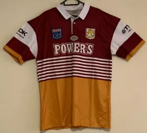BRISBANE BRONCOS 1992 NSW RL POLY JERSEY - Picture 1 of 2