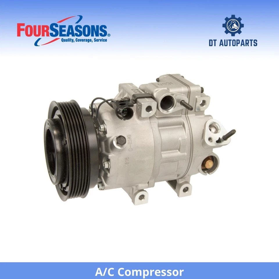 Compresor de aire acondicionado para Hyundai Sonata 2008-2010 3,3 L V6 4 estaciones 2009 Foto 1 de 4