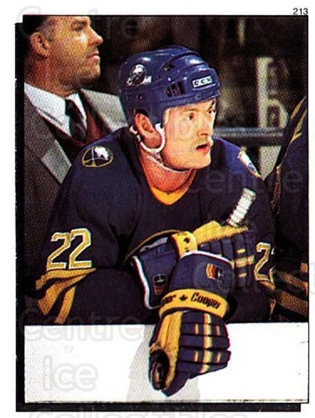 1984-85 O-Pee-Chee Stickers #213-0 Lindy Ruff - Image 1 of 1
