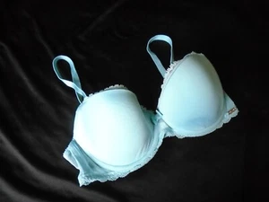 30DD Light Blue Underwire Lightly Lined CHANTELLE T-Shirt Bra CS10065 30DD - Picture 1 of 6