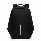 Anti Theft Backpack Waterproof Bag School Travel Laptop Bags + Usb Charging Port