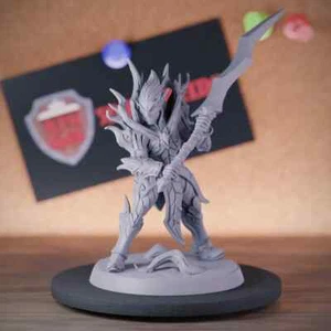 Wood Elf Warrior Miniature Fighter Mini Dungeons and Dragons 5e DnD TTRPG - Picture 1 of 8