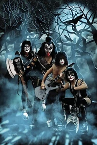 Kiss Zombies #2 2019 Photo 1:10 Variant Dynamite EB104 - Picture 1 of 2
