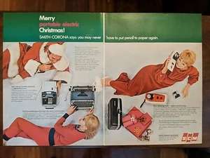 1967 Smith Corona Typewriter Christmas Morning, Pajamas  - Picture 1 of 1