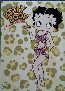 SIGNO de estaño de acero lata Betty Boop de colección de dibujos animados metal barra decoración de pared sexy - Imagen 1 de 1