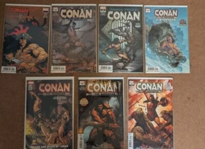 Lote 7 libros de cómics de Conan Barbarian Savage Sword Serpent Exodus - Imagen 1 de 6