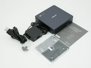 ASUS Celeron 3865U RAM 4GB SSD 32GB CHROMEBOX 3-N017U - Picture 1 of 8