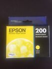 New Epson 200 T200420 Yellow Ink Cartridge EXP 08/2020