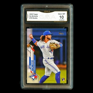 Bo Bichette RC RC 2020 Topps Rookie Blue Jays #78 Gem MT 10 - Picture 1 of 3