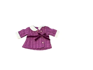 American Girl Doll Rebecca Meet Purple Tweed Jacket - Picture 1 of 2