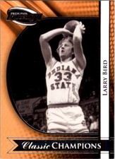 2009 Press Pass Fusion Classic Champions #CCH3 Larry Bird - NM-MT