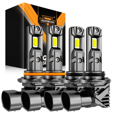 For Chevy Silverado Tahoe C/K 1500 2500 1994-1998 9005 9006 LED Headlights Bulbs - Image 1 of 4