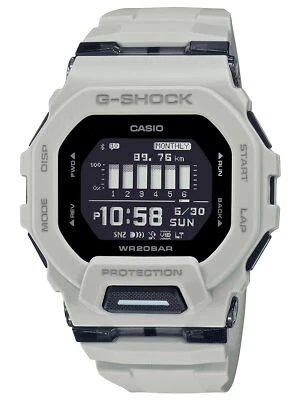 CASIO G-SHOCK G-SQUAD Orologio Digitale Bluetooth Beige Chiaro GBD-200UU-9ER - Immagine 1 di 4