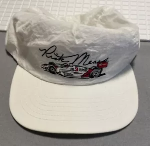 Vintage Indy Car Racing Rick Mears Mobil 1 Hat Cap Stange USA - Picture 1 of 4
