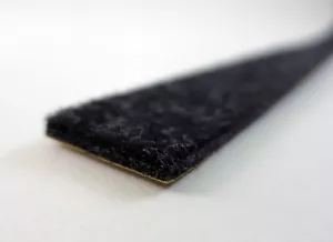 10m Filzstreifen 70mm breit, 3mm dick - Filzband anthrazit - stark selbstklebend - Bild 1 von 4