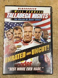 TALLADEGA NIGHTS: The Ballad of Ricky Bobby DVD, 2006, Unrated Edition disc - Picture 1 of 4