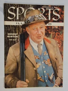 Sports Illustrated 1955 November 14 Ernest Burton Outdoors NO LABEL - Picture 1 of 1
