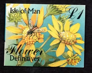 Isle of Man Stamps 1998 SG SB 47 Flowers Booklet Unmounted Mint MNH - Picture 1 of 1