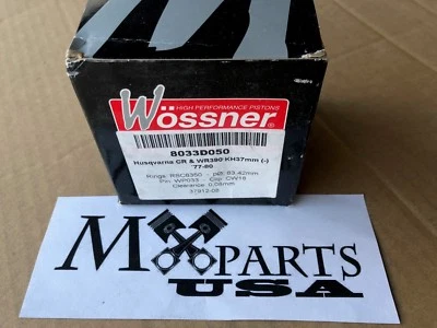 NUEVO Wossner Kit de pistón Husqvarna CR390 WR390 83.42 mm +0.50 1977 1978 1979 1980  Foto 1 de 2