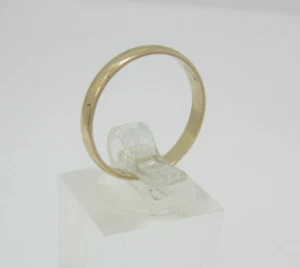 STUNNING 14K YELLOW GOLD WEDDING BAND/RING (SIZE 8.75) 2.2G - Picture 1 of 6